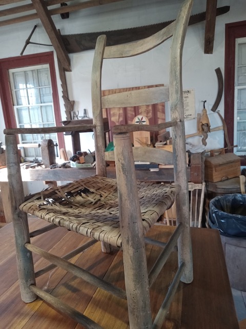 mule ear chair before