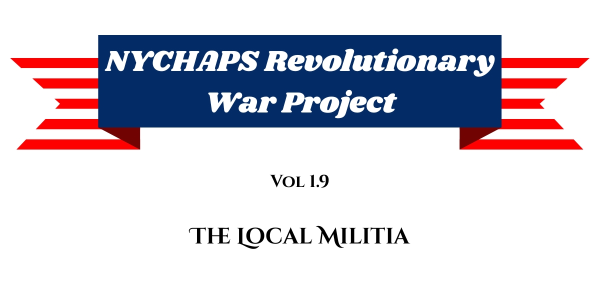 NYCHAPS Rev War Project Vol 1.9